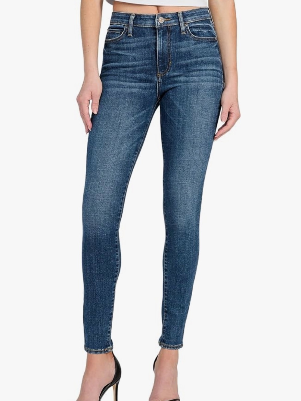 Guess Womens High Rise 1981 Skinny Jeans